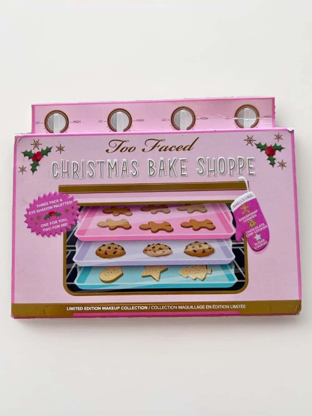 Too Faced Christmas Bake Shoppe Makeup Set Limited Edition Eyeshadow, Mascara